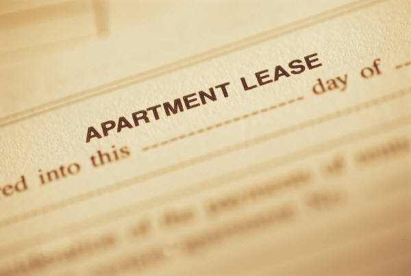 rental agreement document. a tenancy agreement.